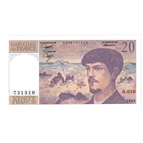 France 1983 20 Francs Note, Pick #151a, AU