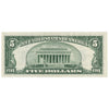 USA 1934D $5 Note, FR #1654, Clark-Snyder, Silver Certificate, AU