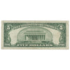 USA 1934D $5 Note, FR #1654, Clark-Snyder, Silver Certificate, VF