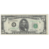 USA 1950 $5 Note, FR #1961L, Clark-Snyder, San Francisco, VF-EF