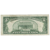 USA 1934D $5 Note, FR #1960G, Clark-Snyder, Chicago, CIRC