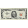 USA 1963 $5 Note, FR #1536*, Granahan-Dillon, United States Note, Star Note, VF-EF