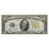 USA 1934A $10 Note, FR #1702, Julian-Morgenthau, Silver Certificate, VF-EF