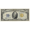 USA 1934A $10 Note, FR #1702, Julian-Morgenthau, Silver Certificate, VF