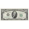 USA 1950 $10 Note, FR #2010G, Clark-Snyder, Chicago, AU-UNC