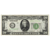 USA 1928B $20 Note, FR #2054G, Woods-Mellon, Chicago, VF-EF