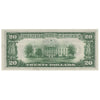USA 1934A $20 Note, FR #2055L, Julian-Morgenthau, San Francisco, UNC