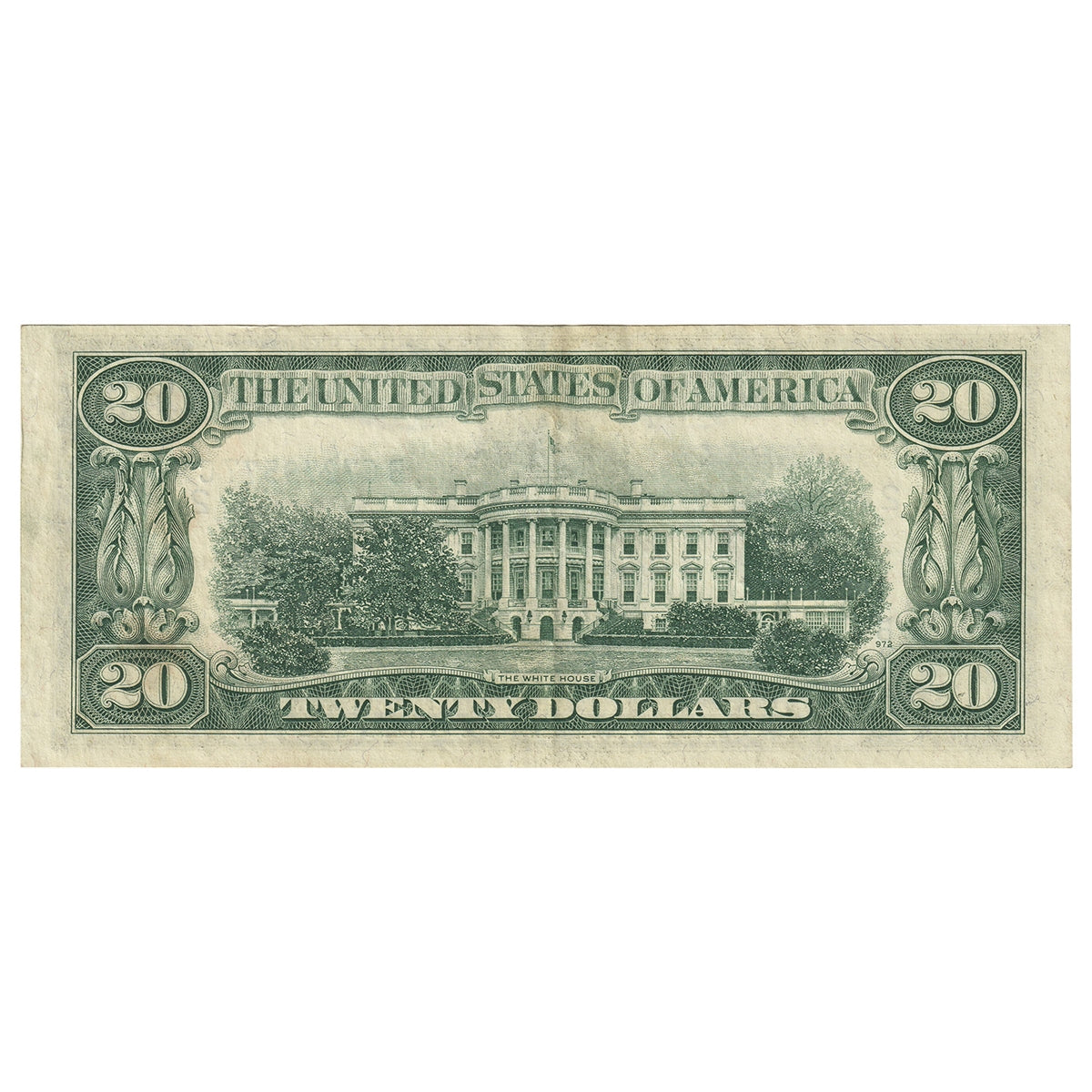USA 1950D $20 Note, FR #2063B, Granahan-Dillon, New York, EF