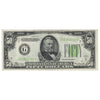 USA 1934 $50 Note, FR #2102G, Julian-Morgenthau, Chicago, EF-AI