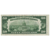 USA 1934A $50 Note, FR #2103B, Julian-Morgenthau, New York, VF