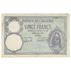 Algeria 1941 20 Francs Note, Pick #78C, VF-EF