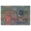 Austria 1912 100 Kronen Note, Pick #12, EF