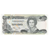 Bahamas L.1974 (1984) 1/2 Dollar Note, Pick #42a, UNC