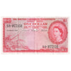 British Caribbean States 1 Dollar Note, Pick #7c, EF