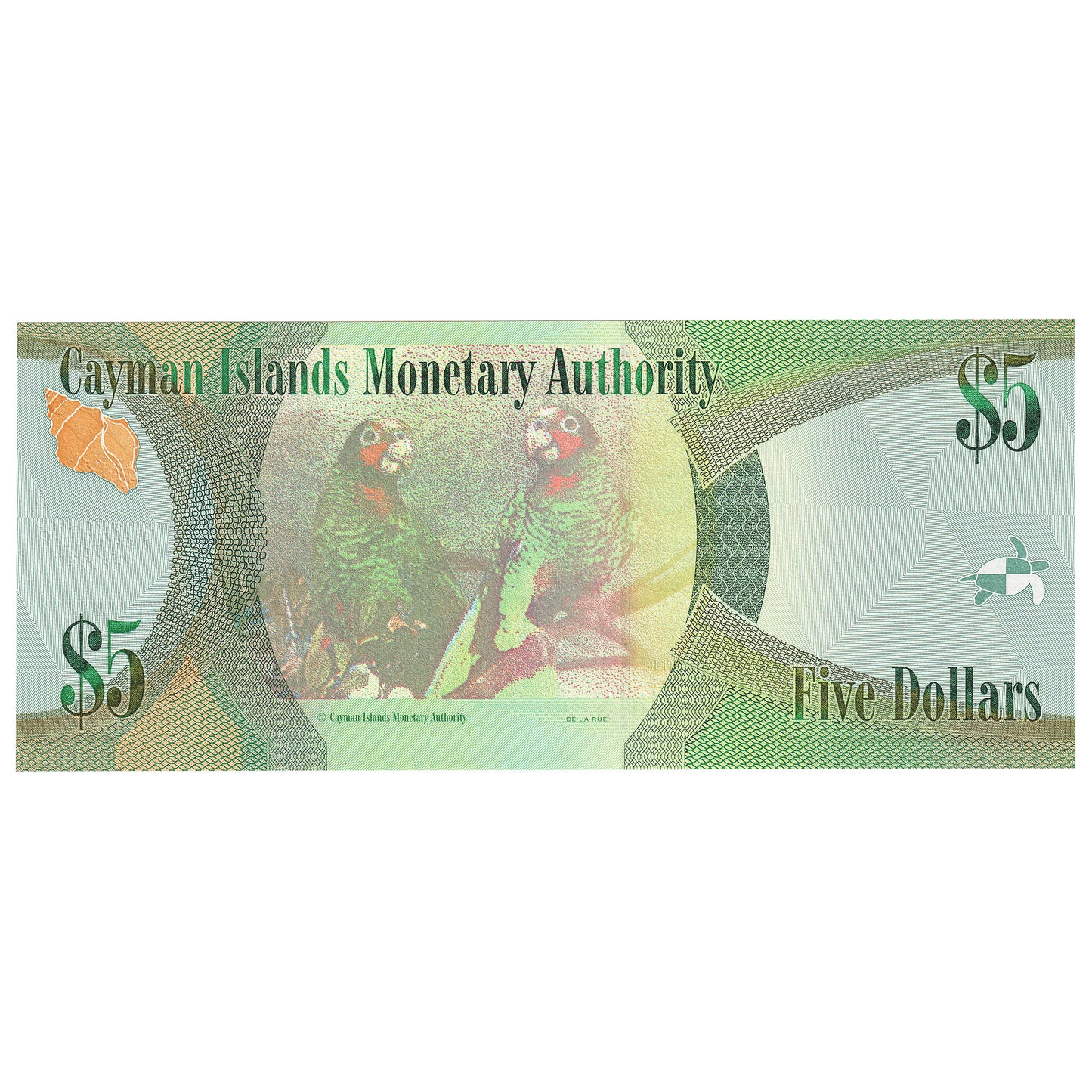 Cayman Islands 2010 5 Dollar Note, Pick #39a, UNC