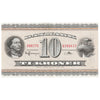 Denmark 1967 10 Kroner Note, Pick #44y, EF