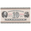 Denmark 1973 10 Kroner Note, Pick #44ag, UNC