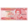 East Caribbean States 1985-88 1 Dollar Note, Pick #17g, AU