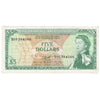 East Caribbean States 1965 5 Dollar Note, Pick #14h, Signature 10, EF