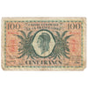 French Guiana L.1941 100 Francs Note, Pick #16a, VF