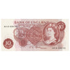 Great Britain 1967 10 Shilling Note, BE39b, EF
