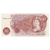 Great Britain 1967 10 Shilling Note, BE39c, EF