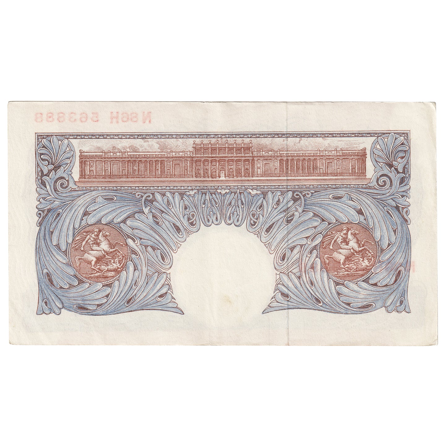 Great Britain 1940 1 Pound Note, BE47j, AU