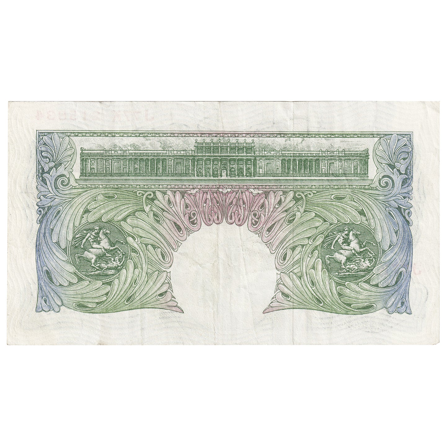 Great Britain 1955 1 Pound Note, BE56f, VF-EF