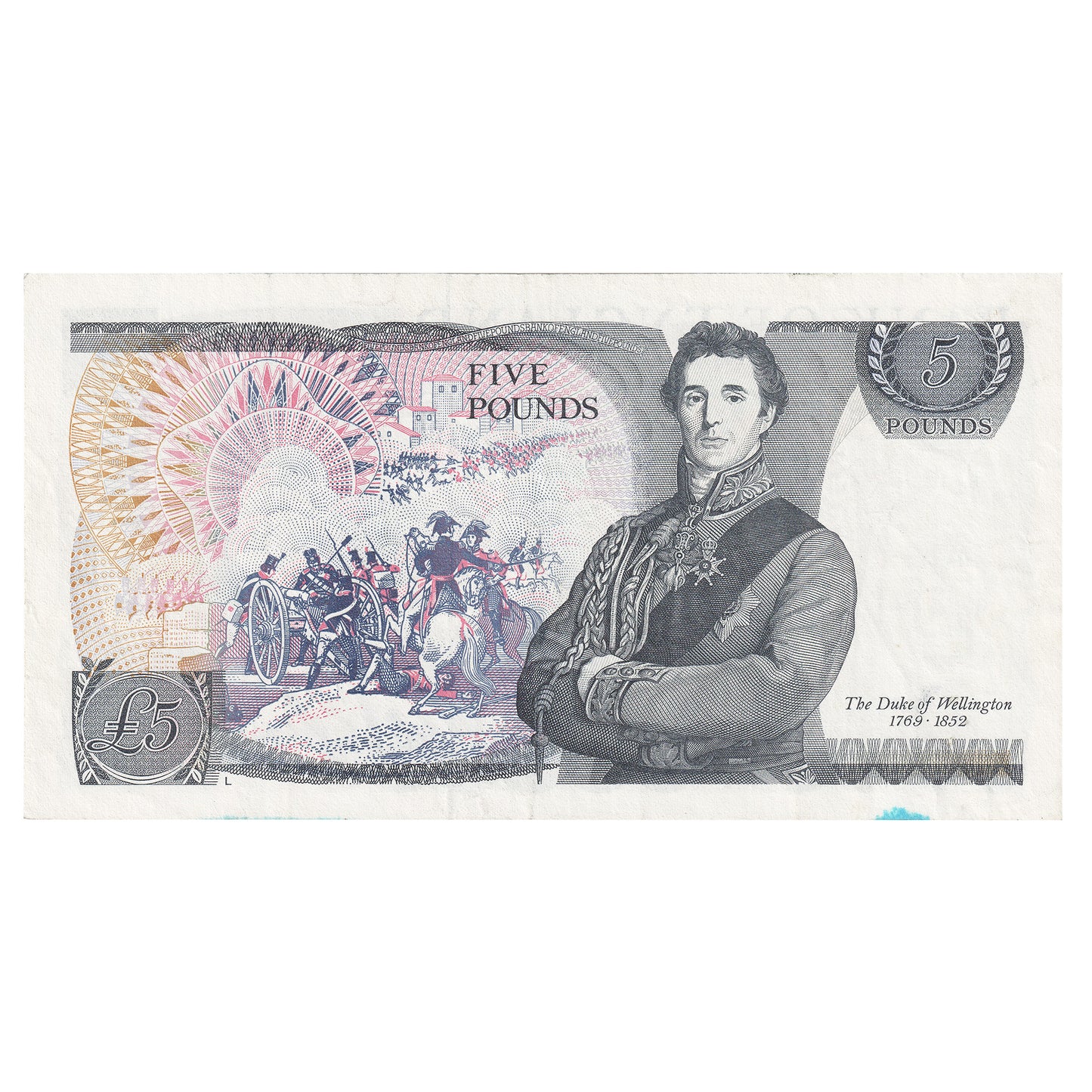 Great Britain 1980 5 Pound Note, BE113d, LZ__, VF