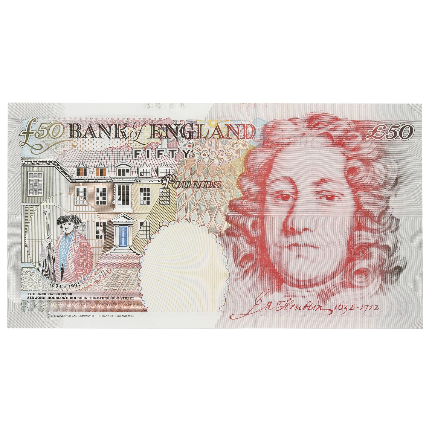 Great Britain 2006 50 Pound Note, BE263, UNC