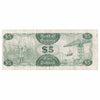 Guyana 1966-92 5 Dollar Note, Pick #22b, Signature 3, VF