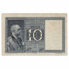 Italy 1939 10 Lire Note, Pick #25c, EF