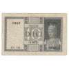 Italy 1939 10 Lire Note, Pick #25c, EF