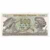 Italy 1966 500 Lire Note, Pick #93a, UNC