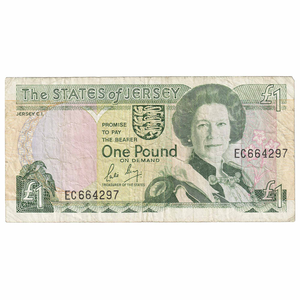 Jersey 1 Pound Note, JE13, Circ
