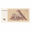 Lithuania 1992 10 Talona Note, Pick #40, UNC