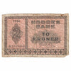 Norway 1944 2 Kroner Note, Pick #16, VG
