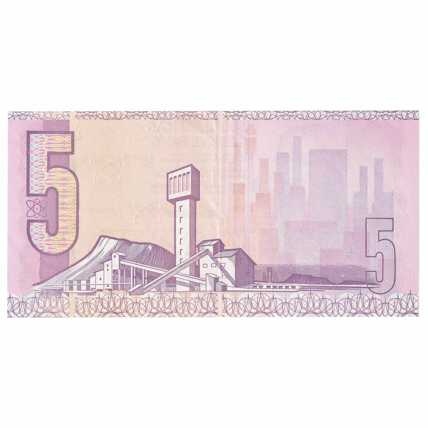 South Africa 1900-94 5 Rand Note, Pick #119e, Signature 7, EF-AU