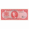 Trinidad & Tobago L.1964 1 Dollar Note, Pick #26c, UNC
