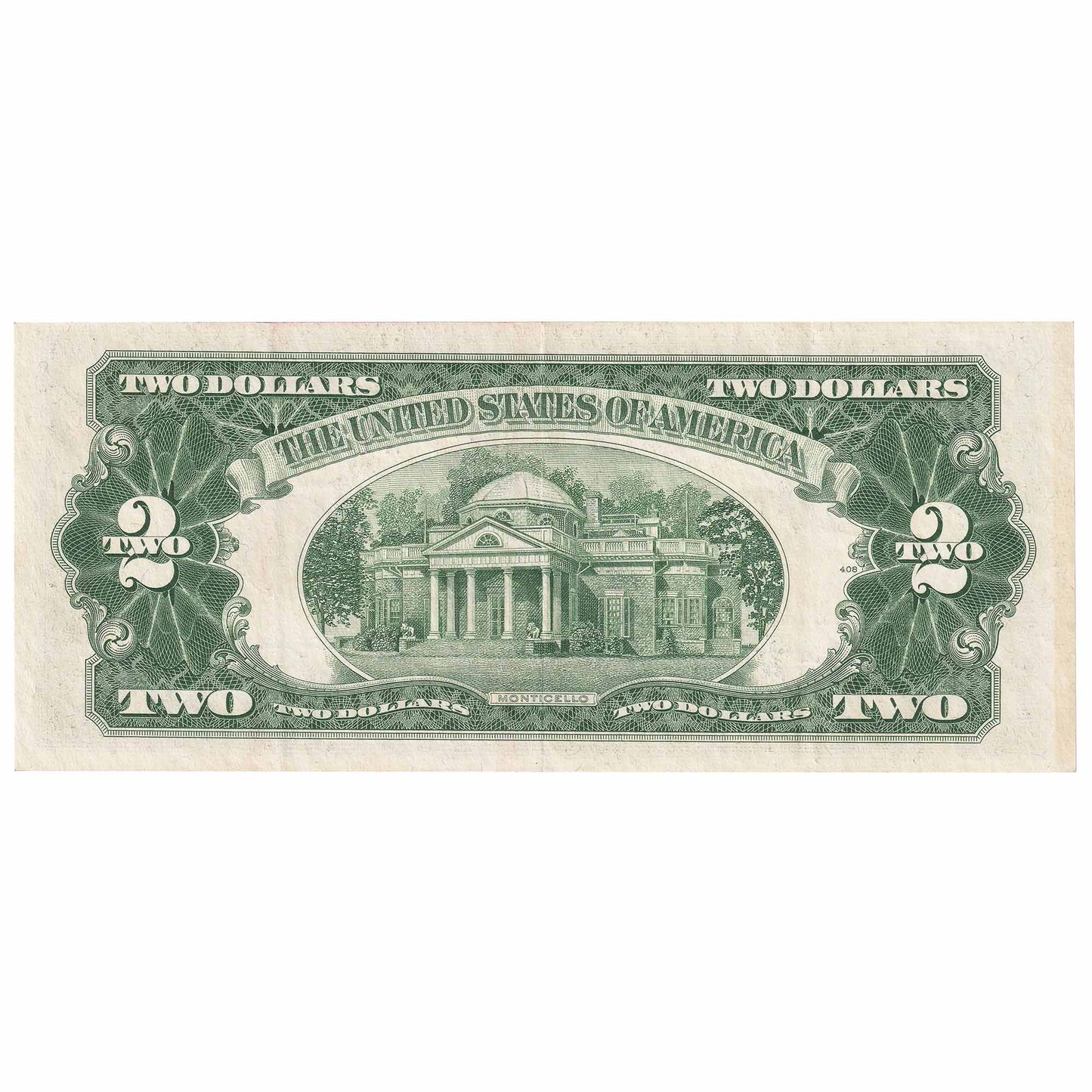 USA 1953C $2 Note, FR #1512, Granahan-Dillon, EF