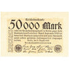 Germany 1923 50,000 Mark Note, UNC
