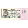 Germany 1923 20 Million Mark Note, 8 Digit, AU-UNC
