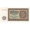 Germany 1948 5 Deutsche Mark Note, 7 Digit, UNC