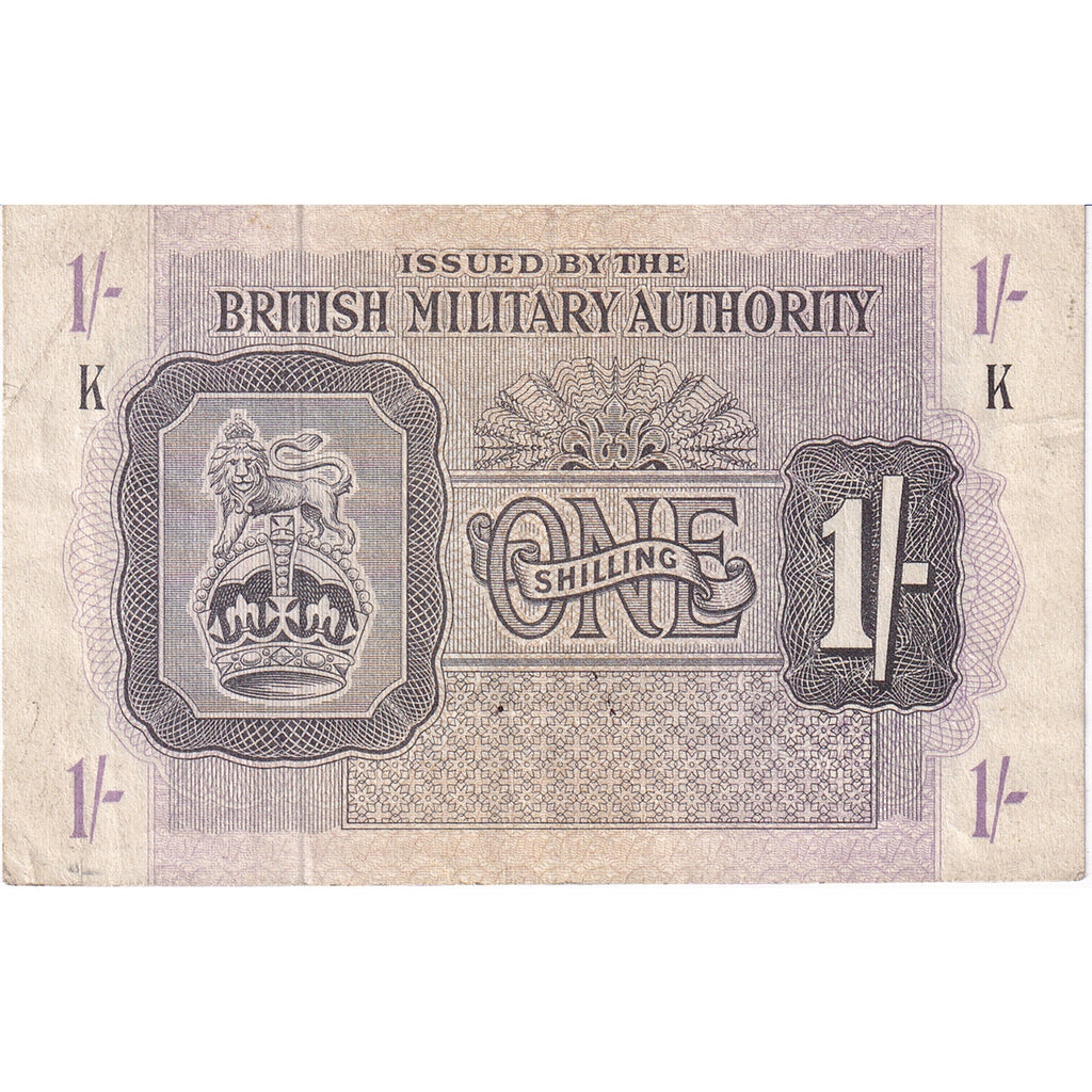 Great Britain 1943 1 Shilling Note,