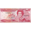 East Caribbean Note 1988-89 1 Dollar, Suffix L, VF