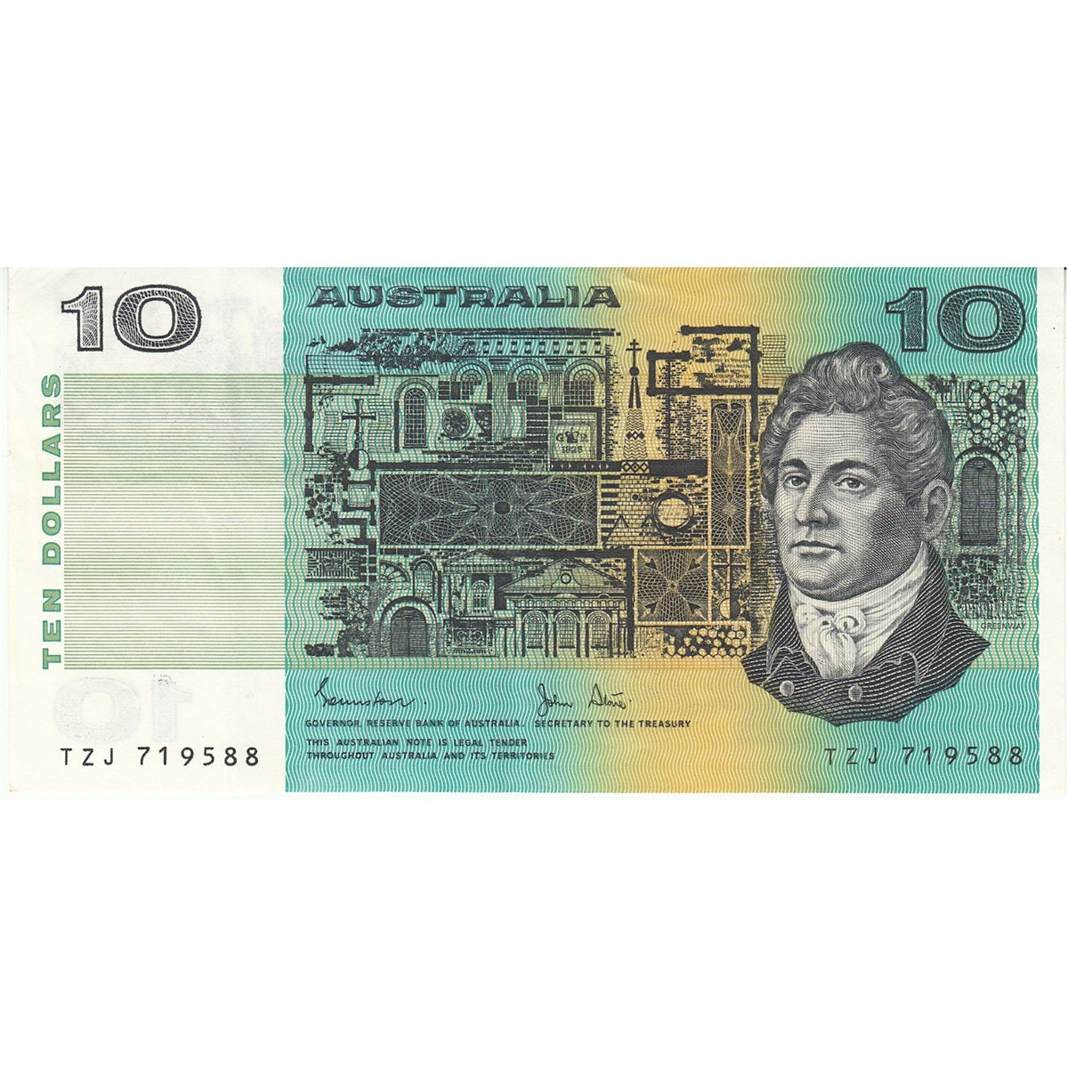 Australia Note 1979 10 Dollars, VF-EF