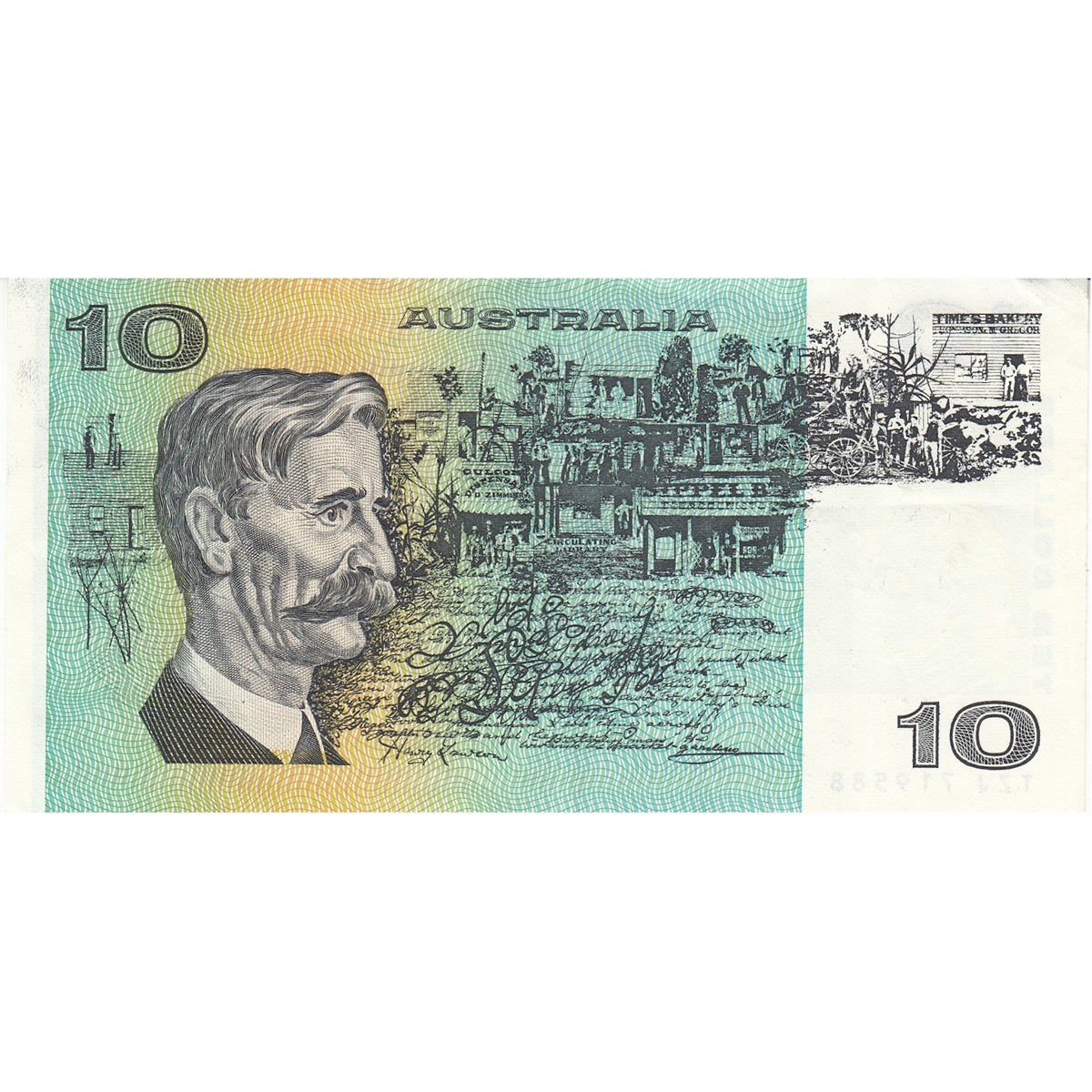 Australia Note 1979 10 Dollars, VF-EF