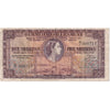 Bermuda Note 1957 5 Shilling Note, Pick #18b, F
