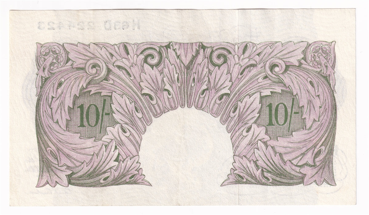 Great Britain 1940 10 Shilling Note, EF