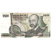 Austria 1984 100 Schilling Note, Pick #150, VF-EF